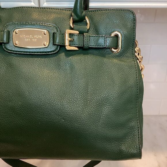 Michael Kors Large Pebbled Leather EW Hamilton Tote HTF - Picture 3 of 16